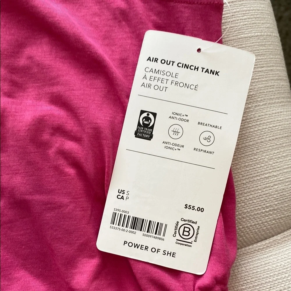 Athleta Fuchsia Sleeveless Tunic - Picture 4 of 10